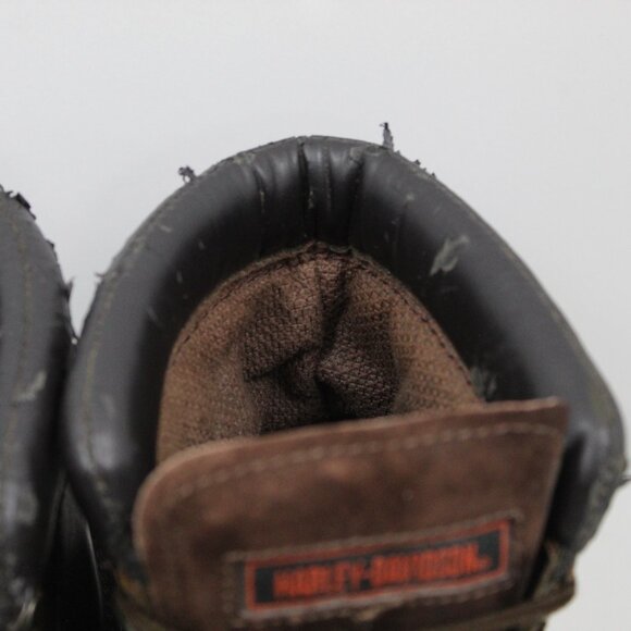 Harley Davidson Brown Leather Riding Boots Stock #91006 Size 8 US - Picture 5 of 13